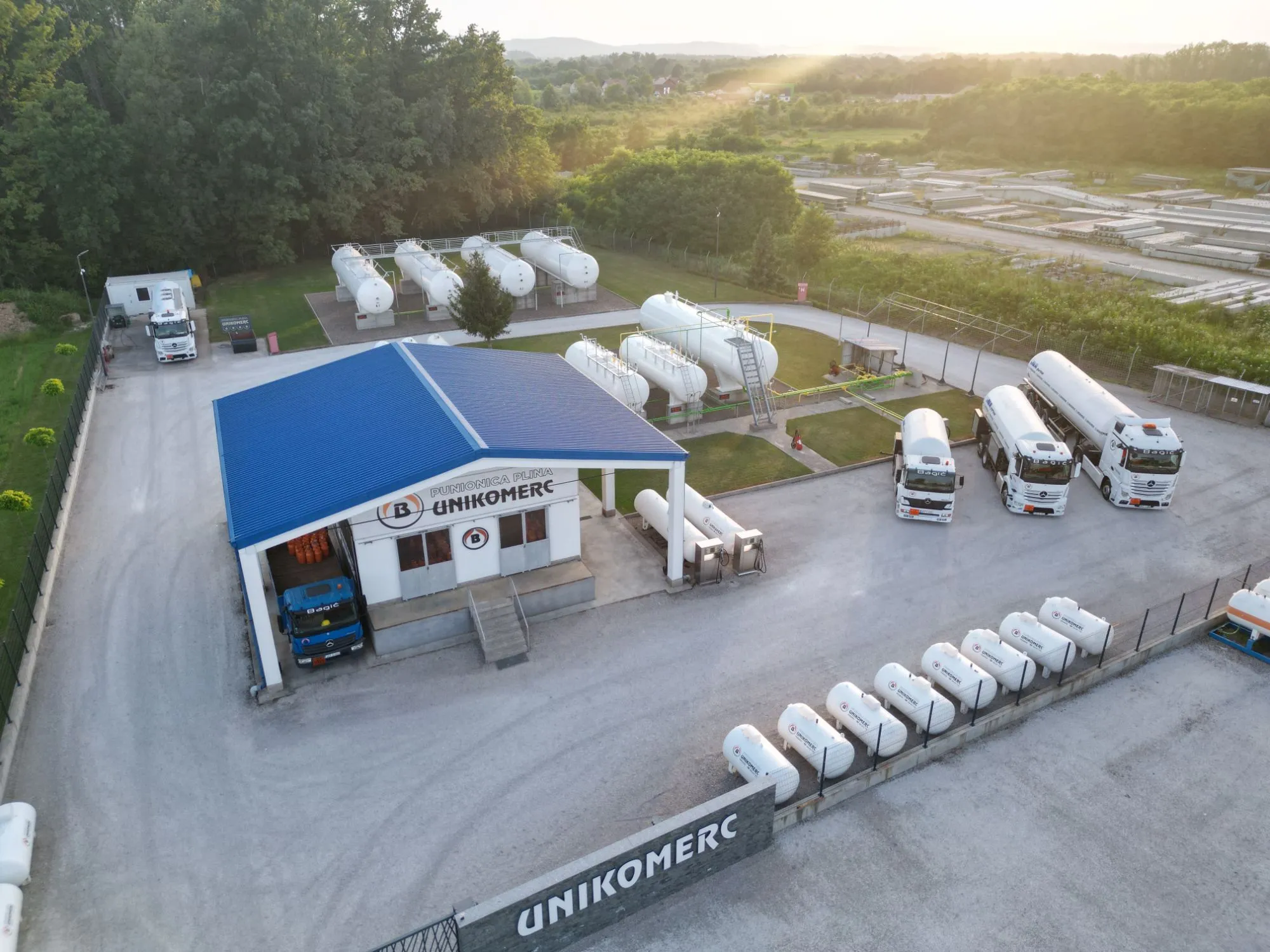LPG station